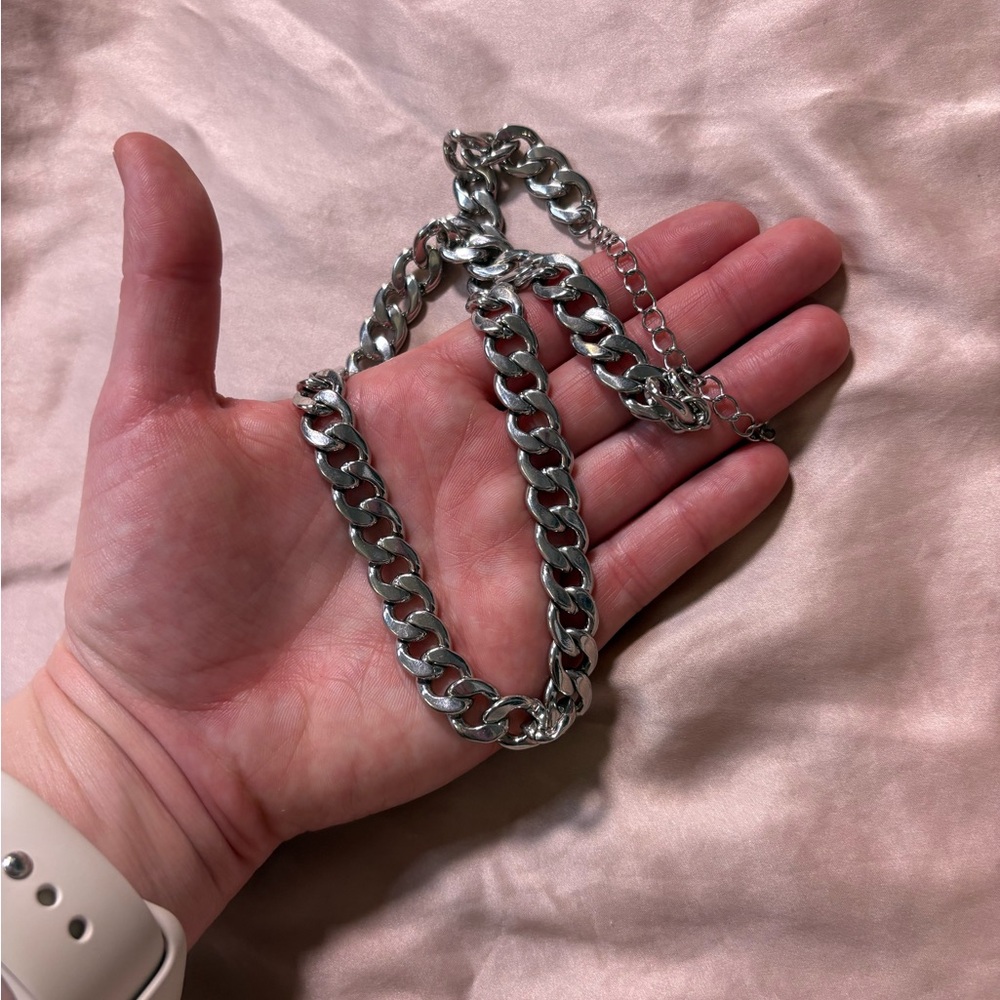 Silver Chain Necklace